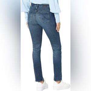 AG Adriano Goldschmied Women's Mari High Rise Slim Straight Jean the Stevie slim